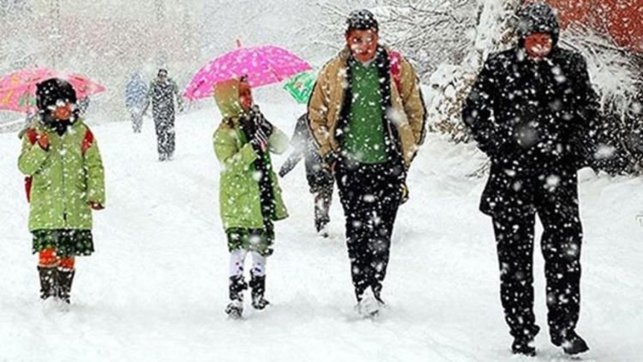 Hangi illerde okullar tatil?