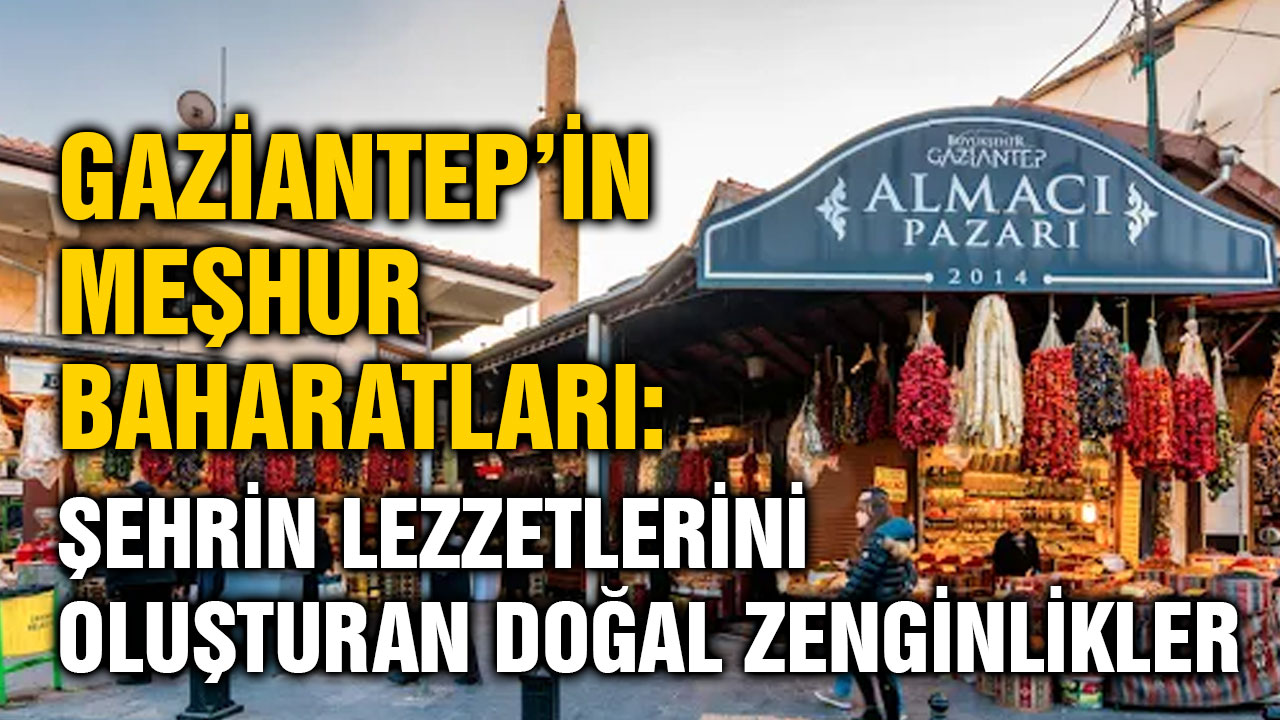 Gaziantep’in Meşhur Baharatları: Şehrin Lezzetlerini Oluşturan Doğal Zenginlikler