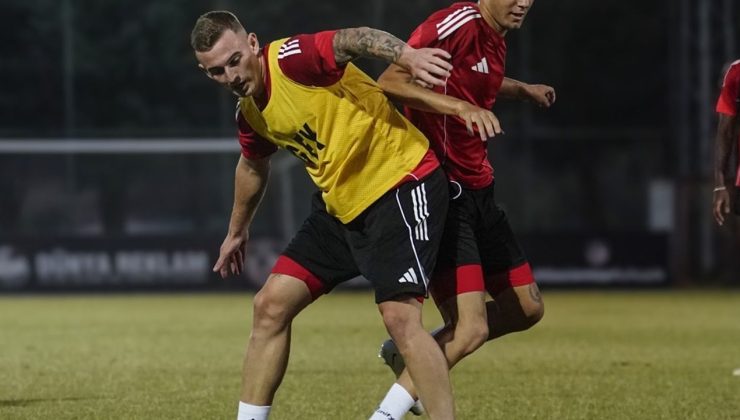 Gaziantep FK, Galatasaray maçı hazırlıklarını sürdürdü