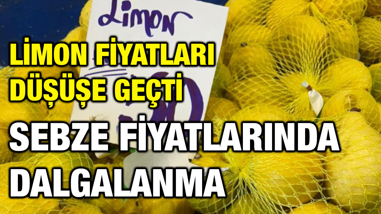 Gaziantep Semt Pazarında Limon Fiyatlarında Düşüş, Bazı Sebzelerde Fiyat Dalgalanmaları