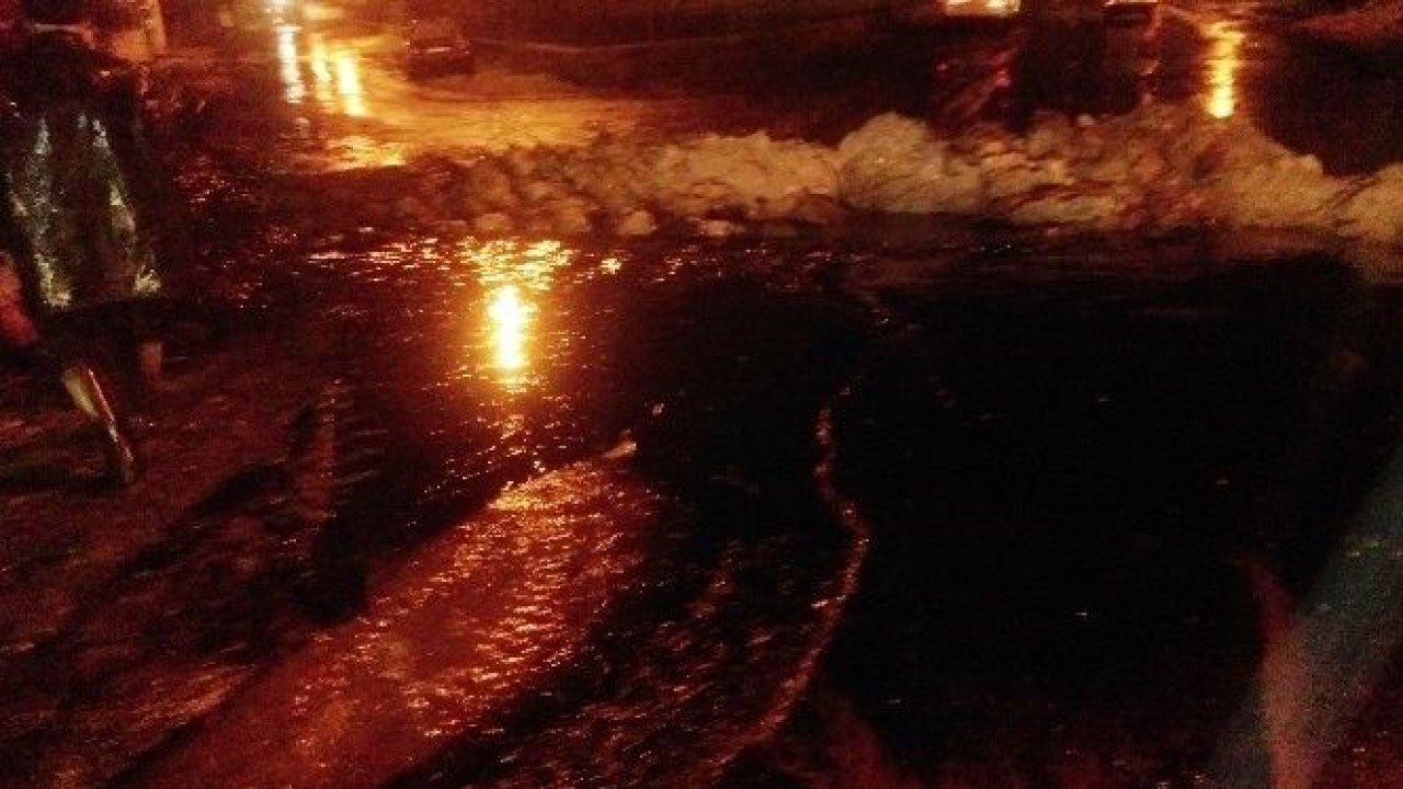 Nurdağı'nda yıldırım petrol boru hattını patlattı -Yeni