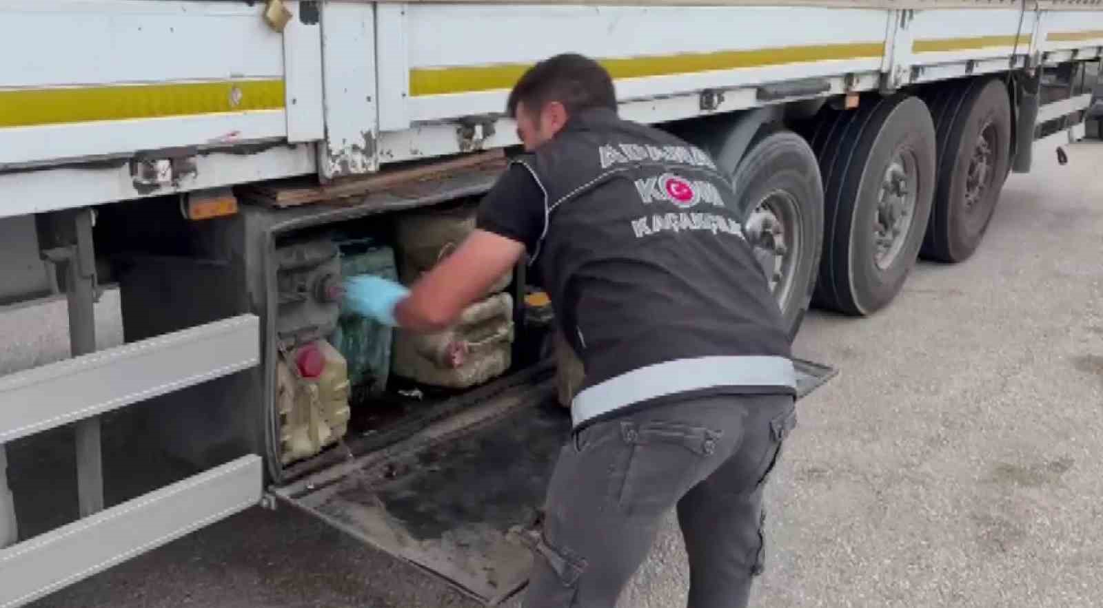 Mersin-Tarsus-Gaziantep-Adana (TAG) otoyolunda operasyon