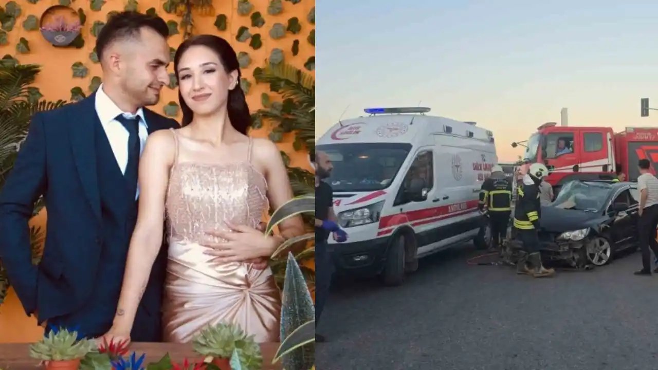 Gaziantep'te Yürek Yakan Olay! Nişanlı çifti ölüm ayırdı