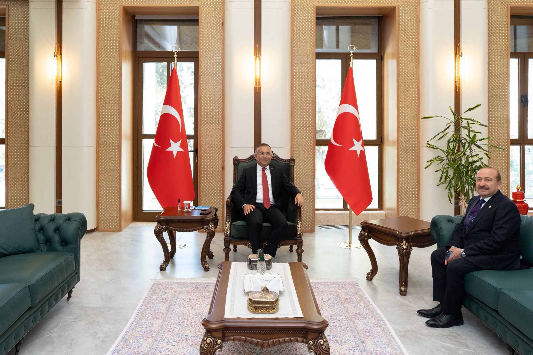 Gaziantep FK Başkanı Memik Yılmaz’dan Vali Kemal Çeber’e Ziyaret