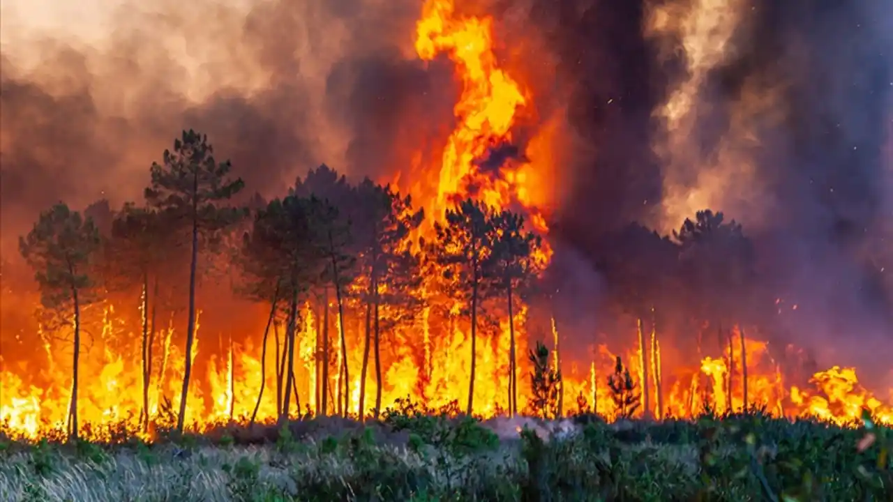 Gaziantep Orman Yangını! Dumandan Zehirlenen Personeller Var
