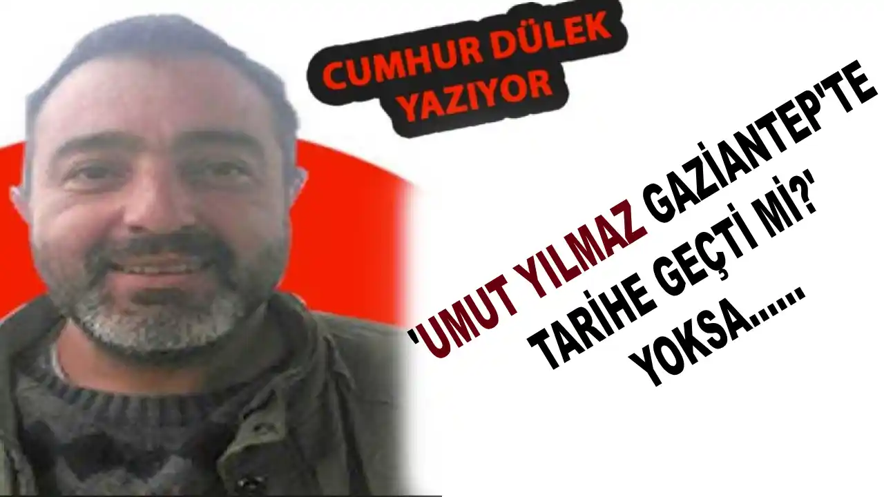 Umut Yılmaz Ak Partiye Geçti! Lambalar Yanacak Mı? Yoksa Sönecek Mİ?