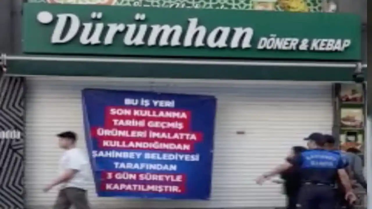 Gaziantep'te Gıda Terörü Bitmiyor! Dürümlerde Tarihi Geçmiş Ürün Kullanmış