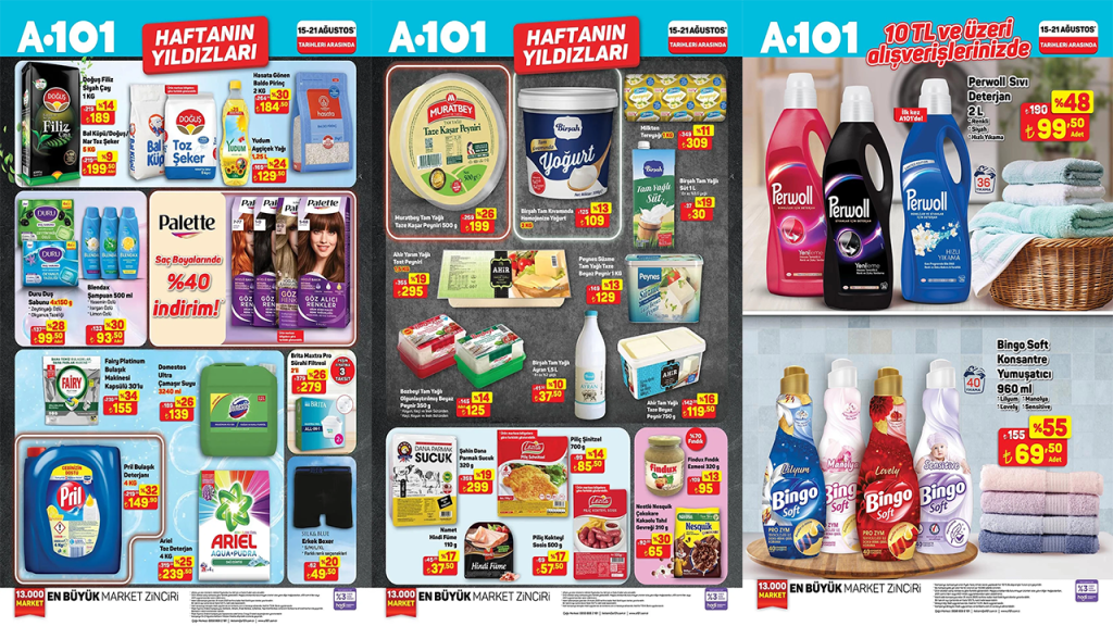 A101’den Ağustos Ortası İndirimi: Ayçiçek Yağı ve Temel Gıda Ürünlerinde Büyük Kampanya Başladı