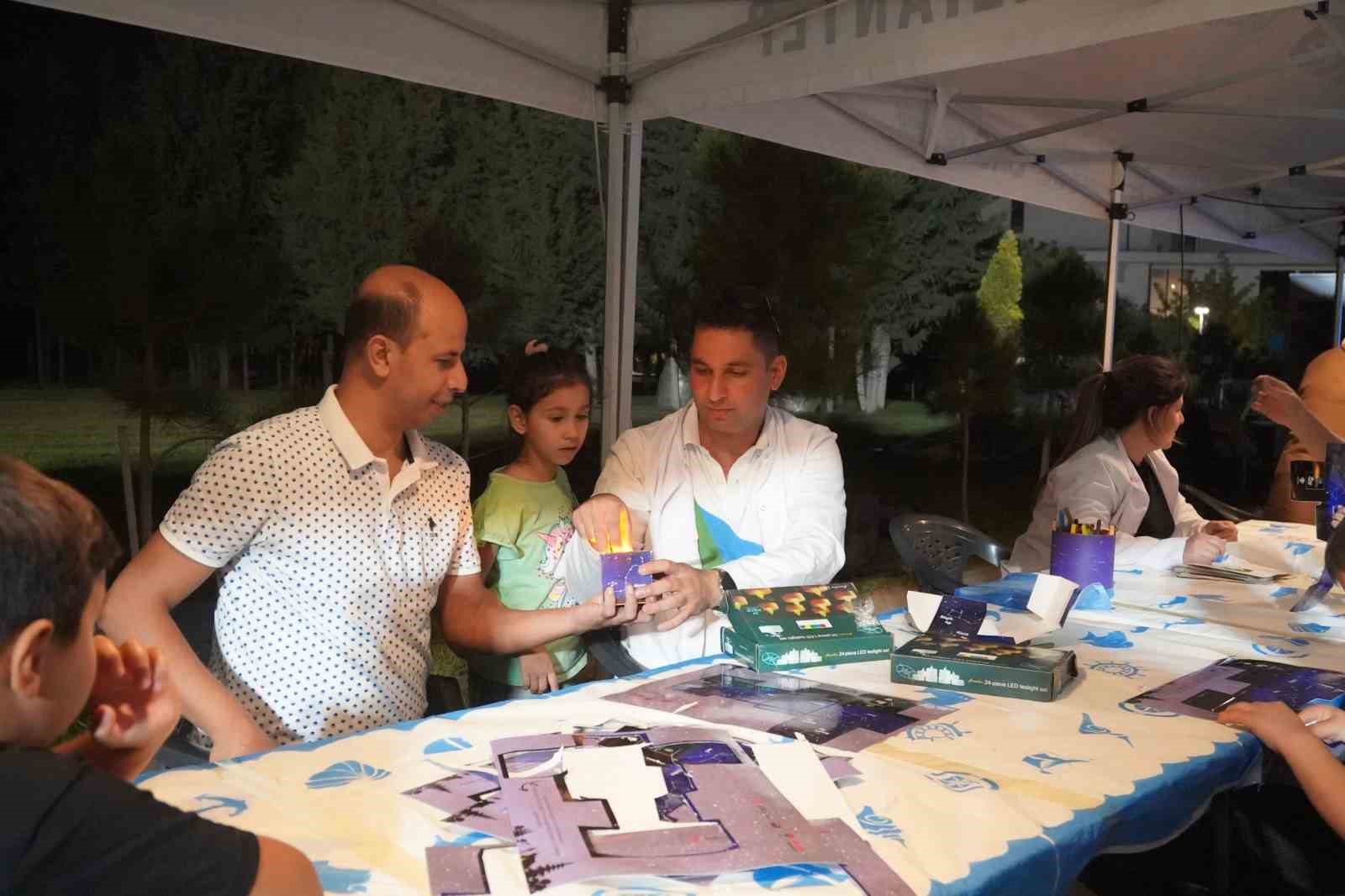 "Perseid Gecesi Aile Kampı" ile bilim ve eğlence bir araya geldi