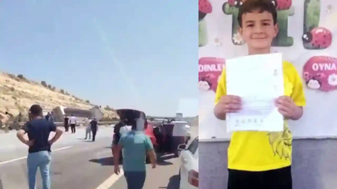 Gaziantep'te bir babanın büyük acısı! Sürdüğü kamyon devrildi 7 yaşındaki oğlu hayatını kaybetti