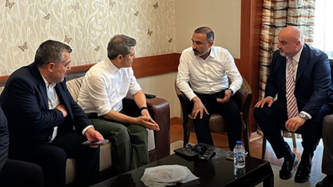 AK Parti’den Yıldırım'a Hastane Ziyareti