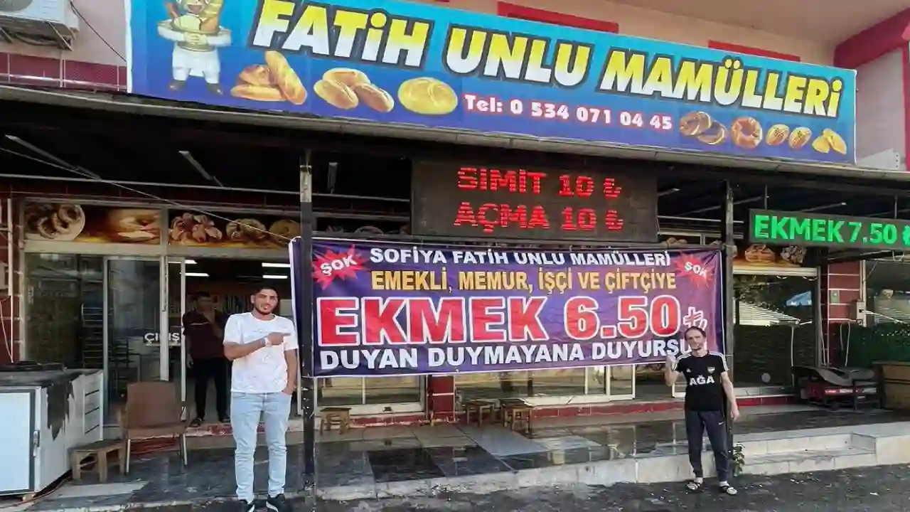 Gaziantep’te Bu Fırında Ekmek 6,5 Lira