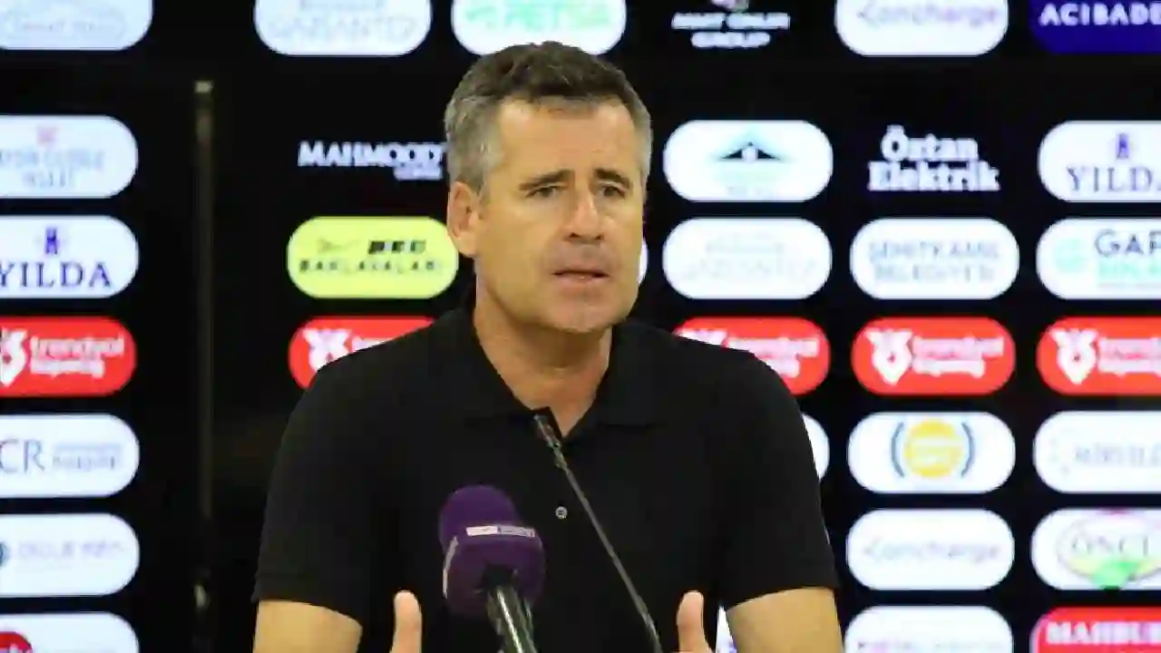 Gençlerbirliği Teknik Direktörü Hüseyin Eroğlu: "Kaybettiğimiz puanlar için üzgünüz"