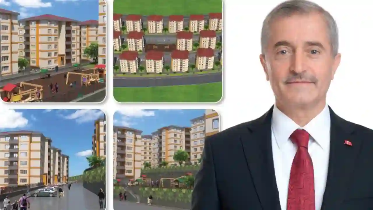 Başkan Tahmazoğlu'ndan konut müjdesi: Faiz yok, kredi yok, ara ödeme yok, 10 yıl vade var