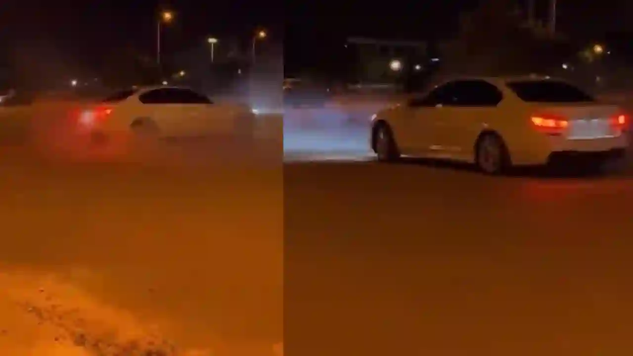 Gaziantep’te drift atarak tehlike saçtı! Ehliyetine el konuldu, 46 bin TL cezayı da yedi