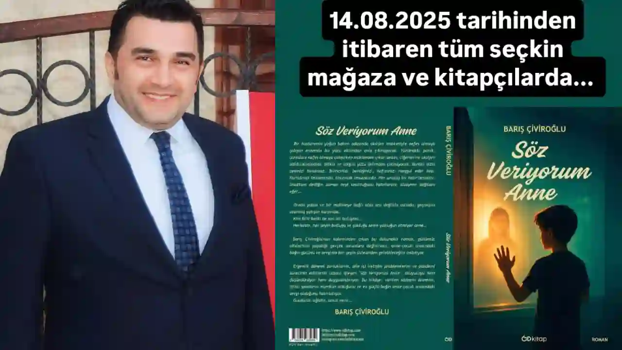 Yazar Barış Çiviroğlu İkinci Kitabını Çıkardı.