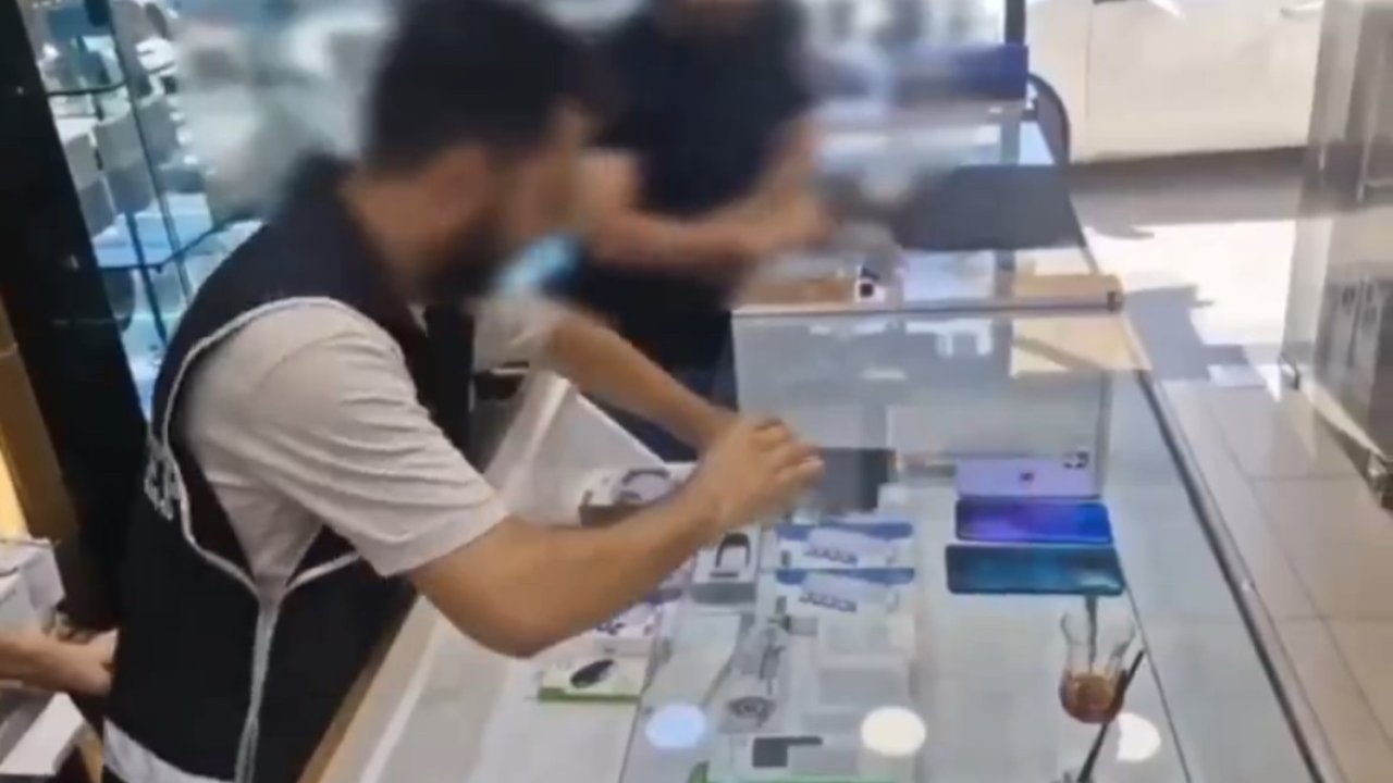 Gaziantep’te cep telefonu kaçakçılarına dev operasyon: 8 gözaltı