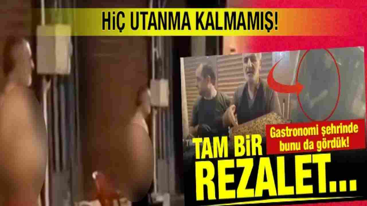 Gastronomi Kentinde Skandal! Kebapçıdan Yine Akıl Almaz Görüntüler