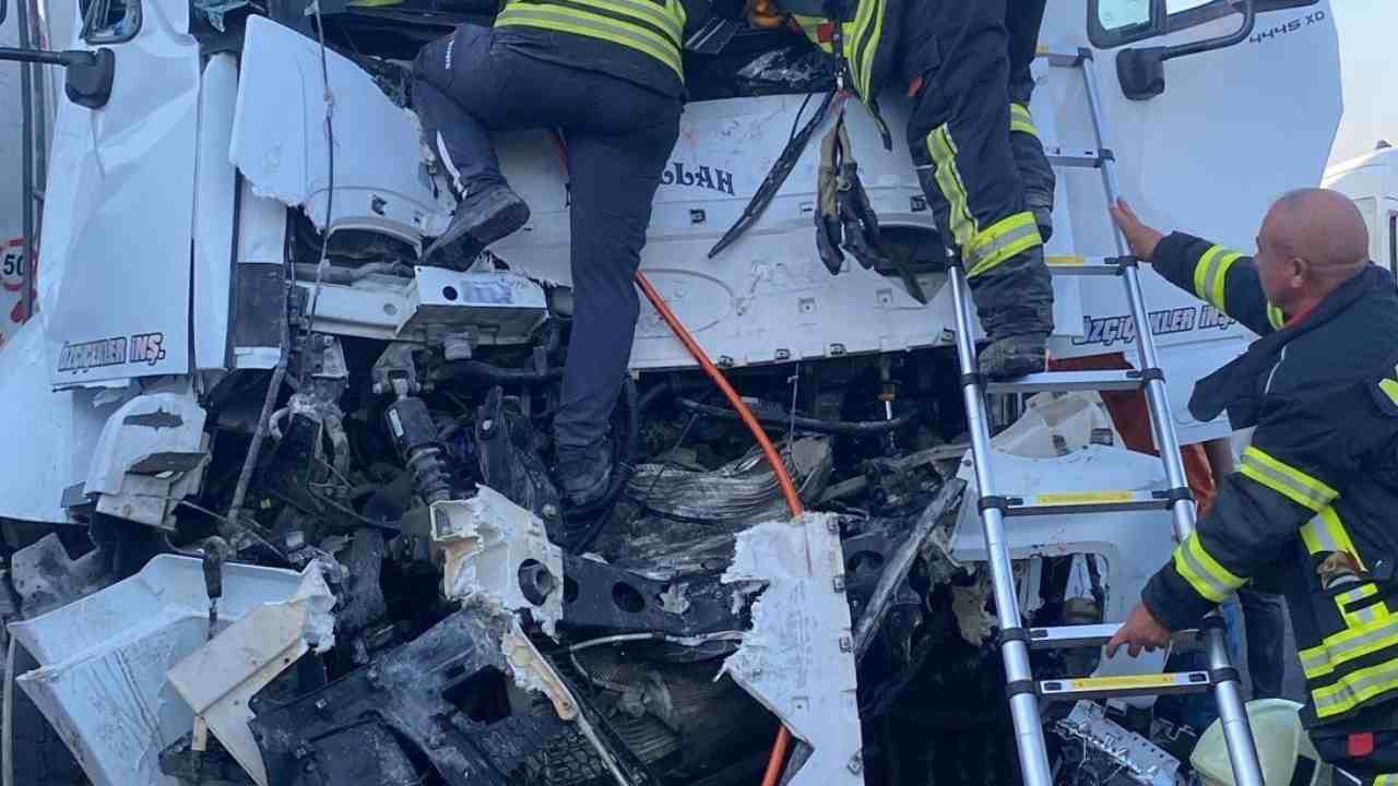 Gaziantep otoyolunda zincirleme kaza: 5 yaralı