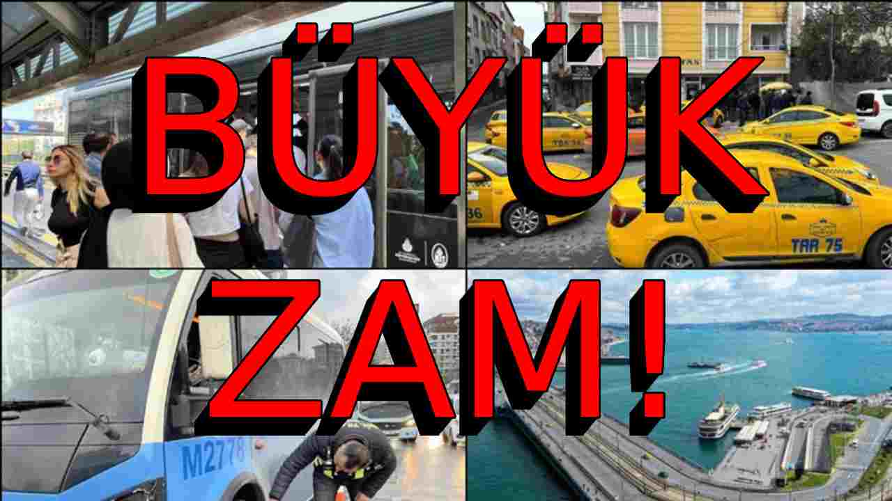 Toplu Ulaşıma Şok Zam! İstanbul’da Yüzde 30 Artış Onaylandı