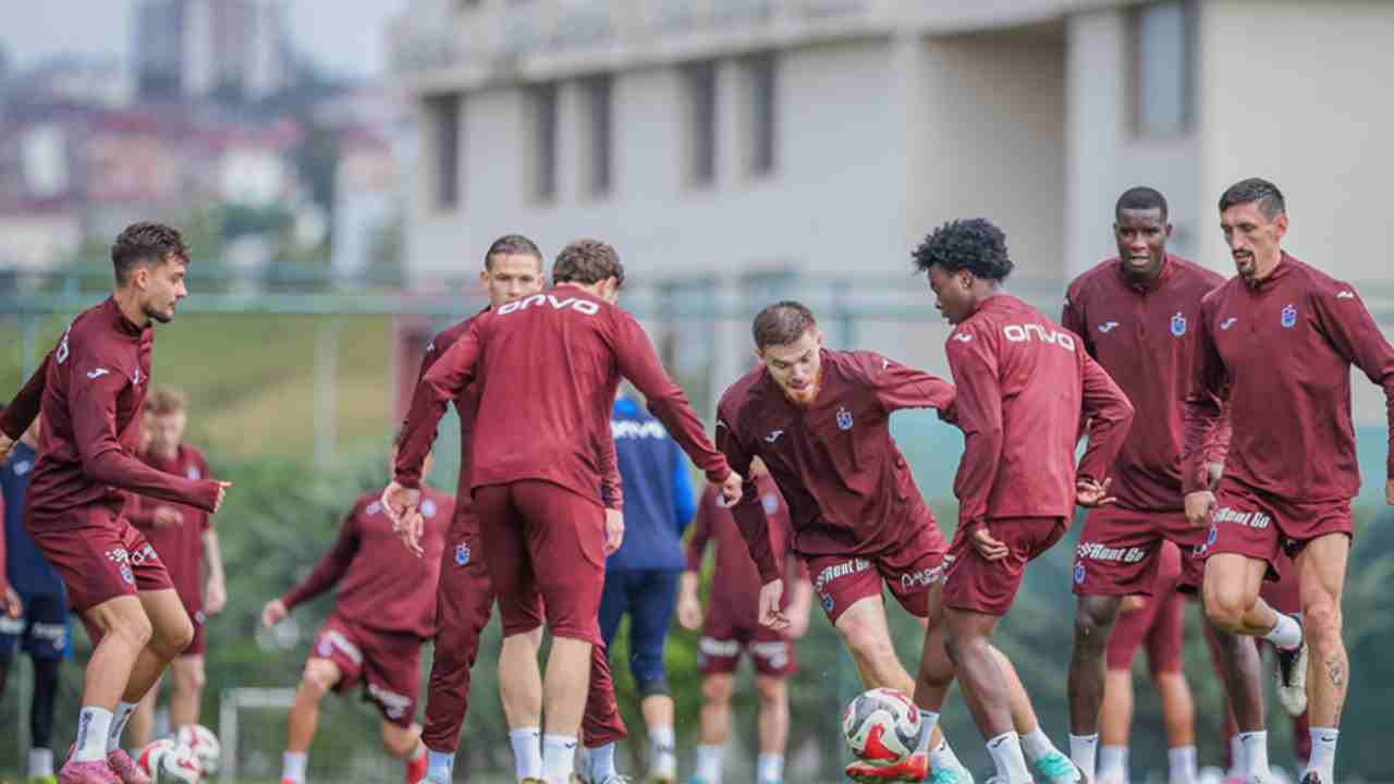 Trabzonspor'da 5 eksik