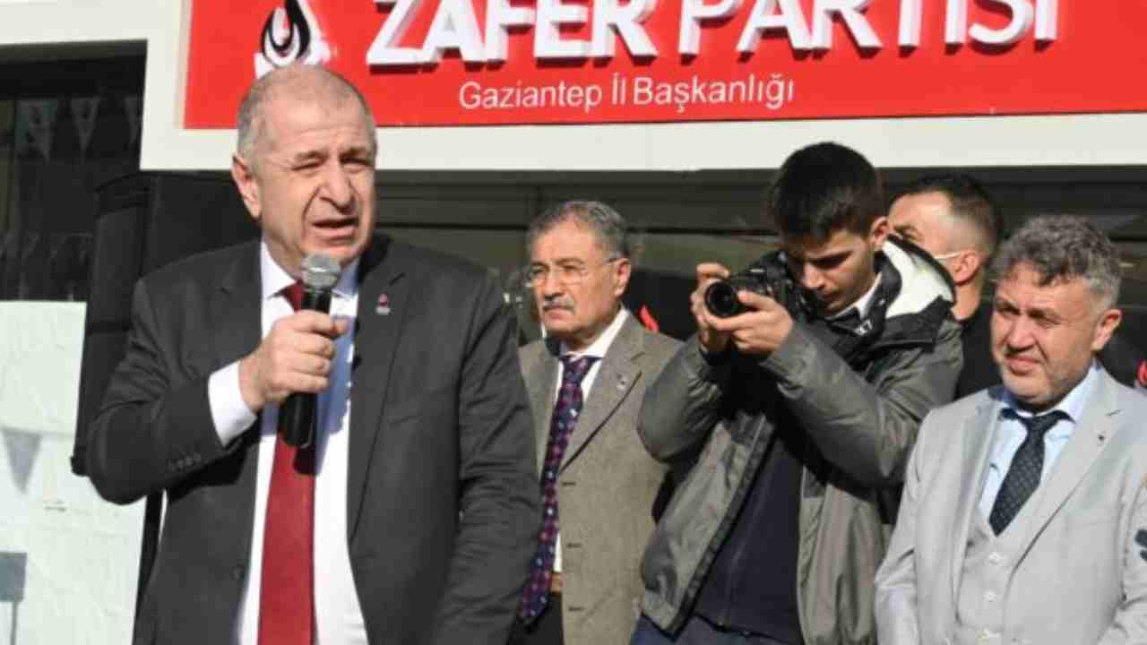 Zafer Partisi Genel Başkanı Özdağ, Gaziantep'te