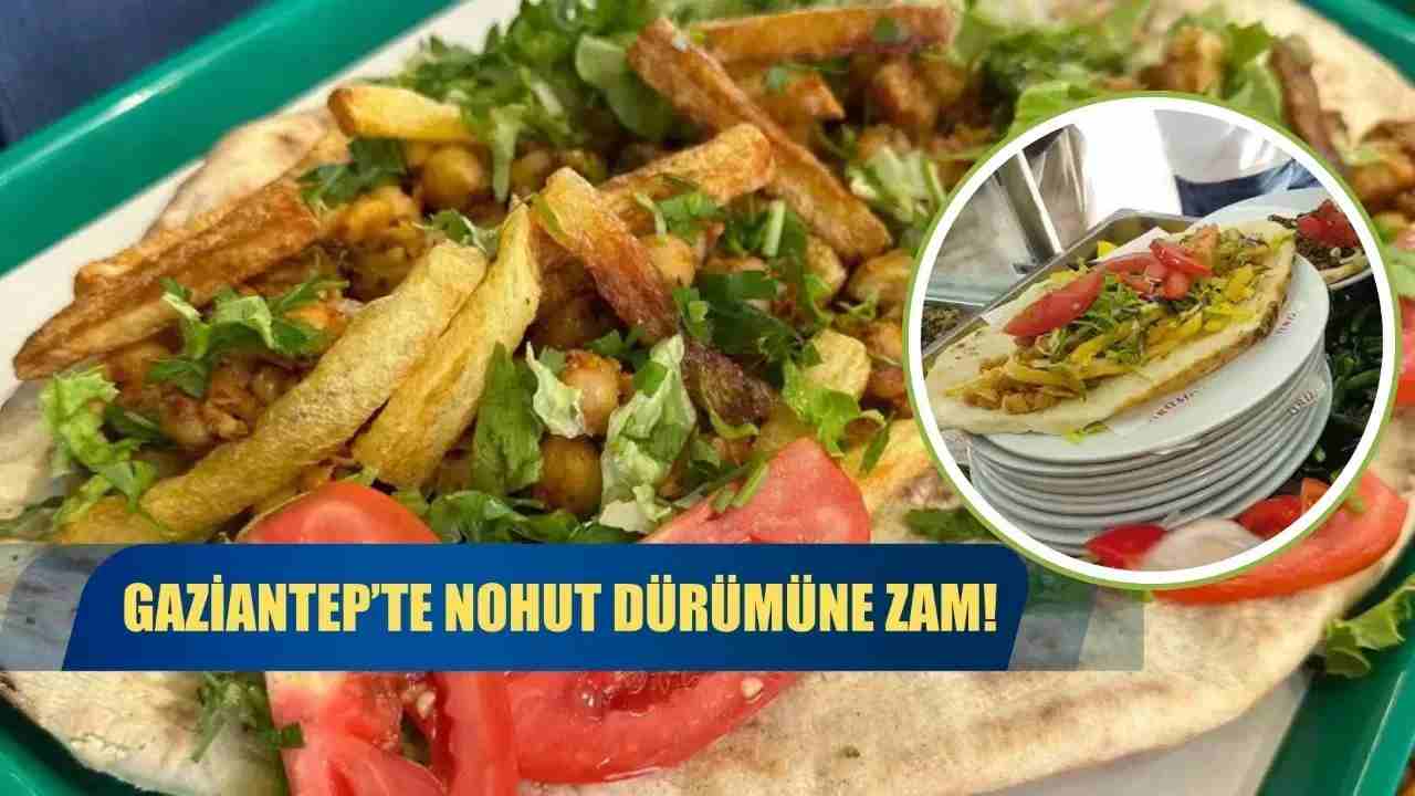 Gaziantep’te Nohut Dürümü 100 TL!