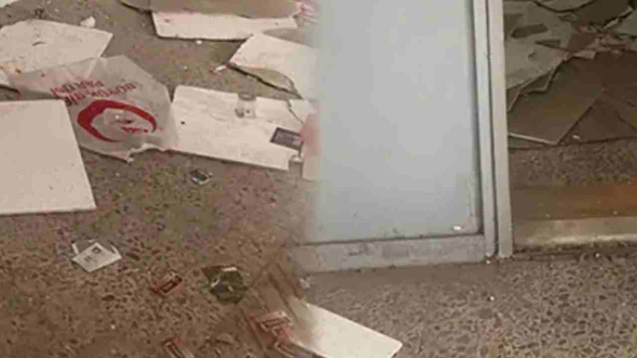 Gaziantep’te Parti Binası Soyuldu, Makam Koltuğundan Evraklara Kadar Her Şey Çalındı