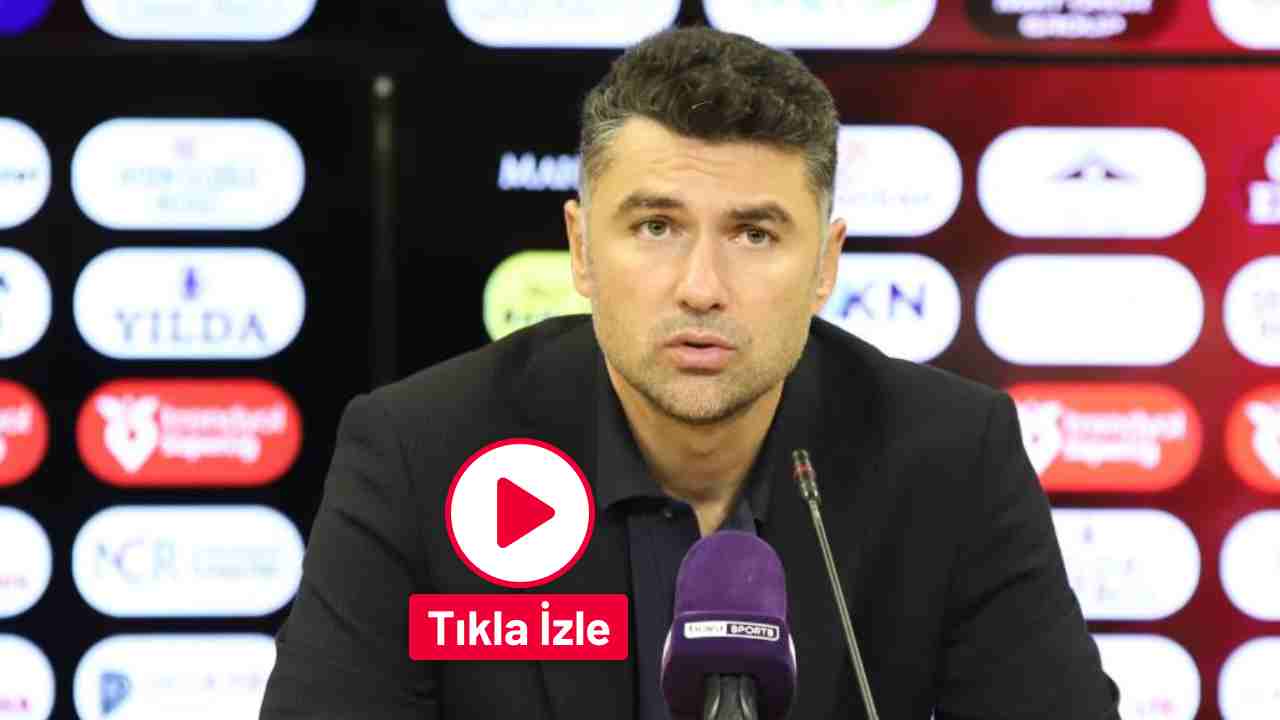 Gaziantep FK Teknik Direktörü Burak Yılmaz "2 Puan Kaybettik"