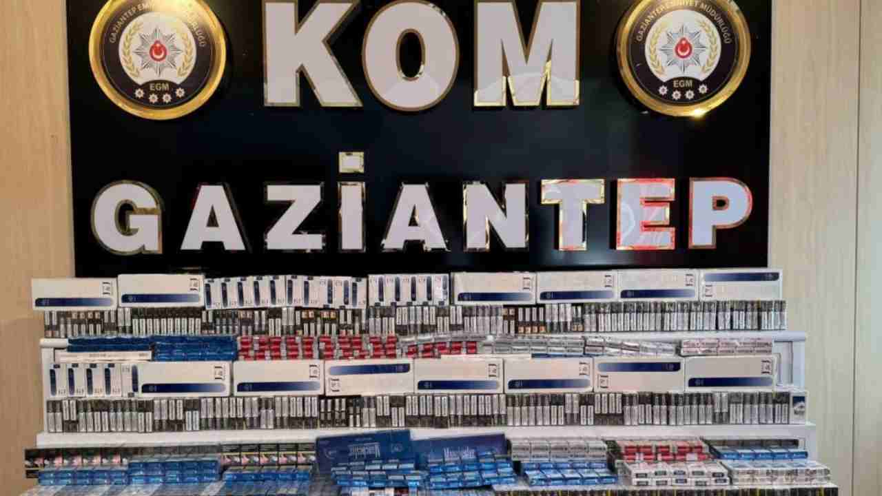 Gaziantep’te 2 milyon 340 bin adet makaron ele geçirildi