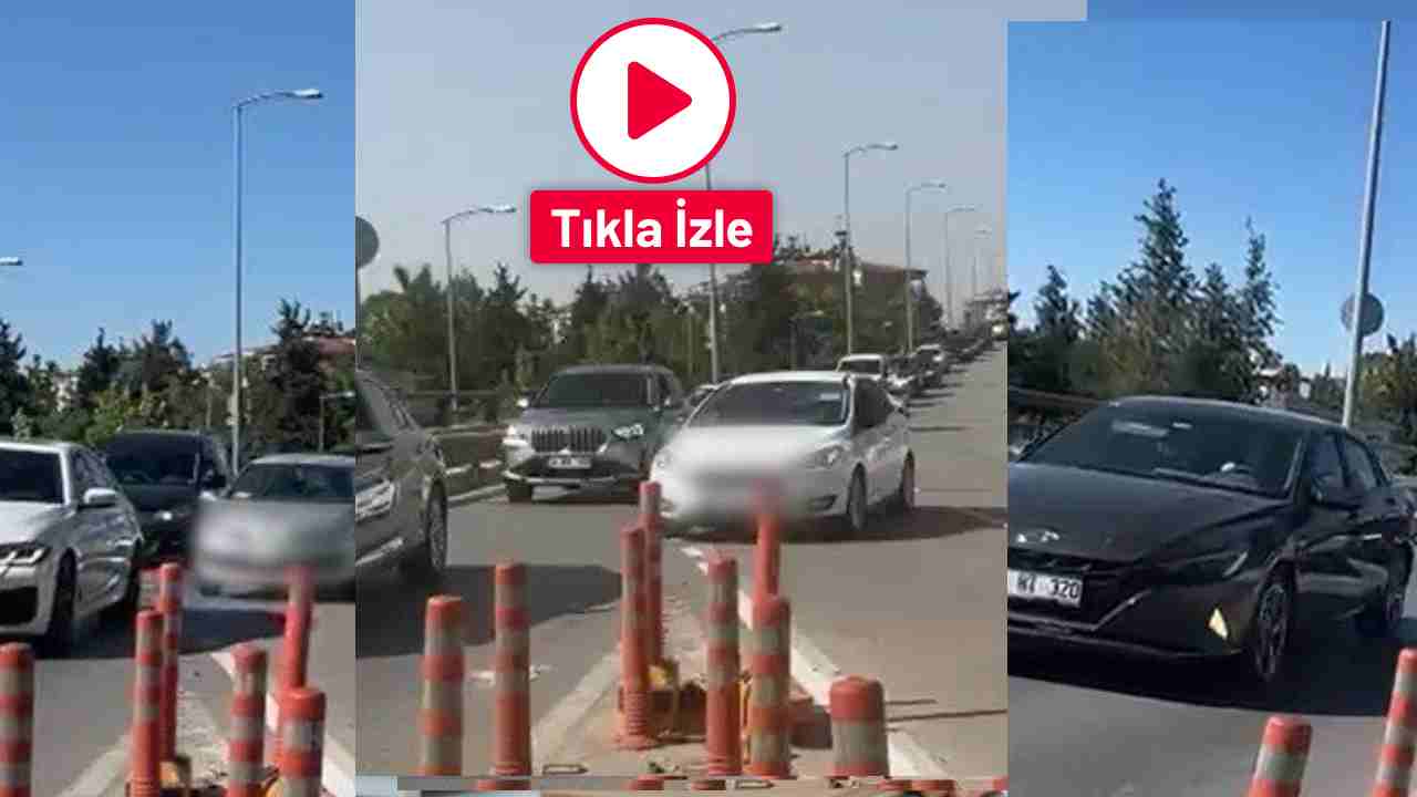 Gaziantep’te trafikte dehşet saçan sürücüler ifşa edildi!