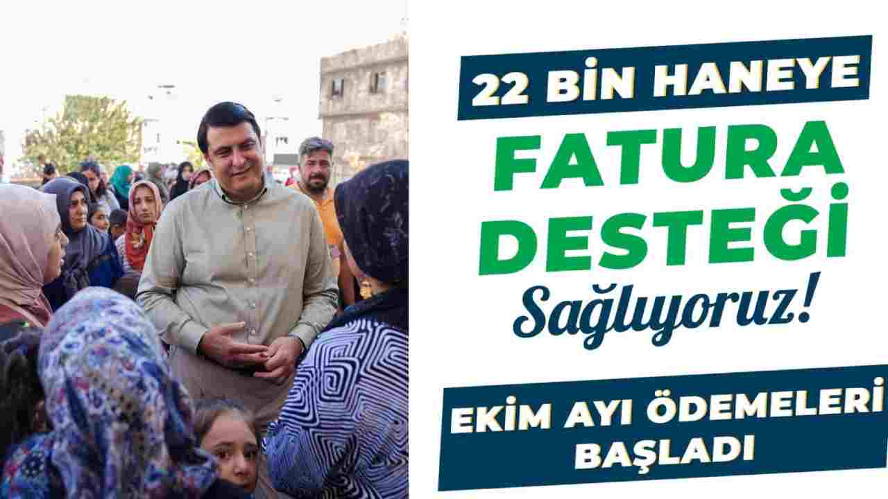 Umut Yılmaz'dan Vatandaşlara Fatura Desteği