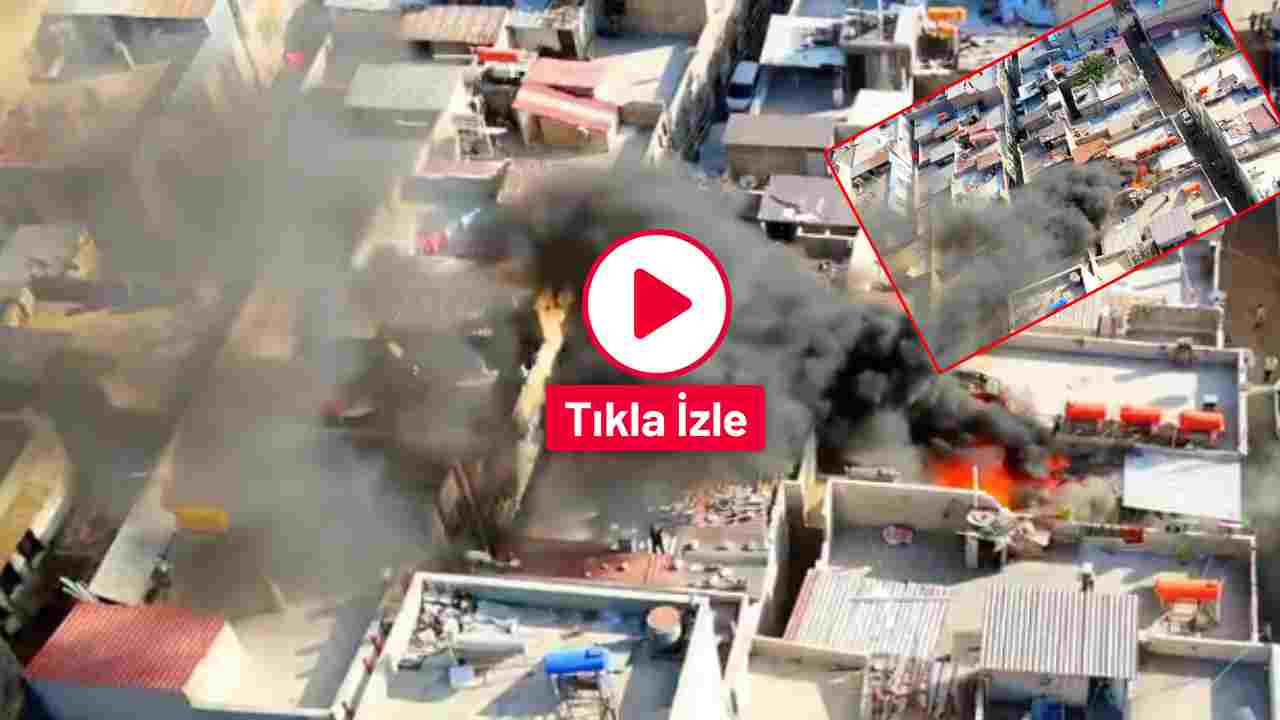 Gaziantep'in Çıksorut Mahallesi'nde Korkutan Yangın: İtfaiye Ekipleri Alevlere Müdahale Ediyor
