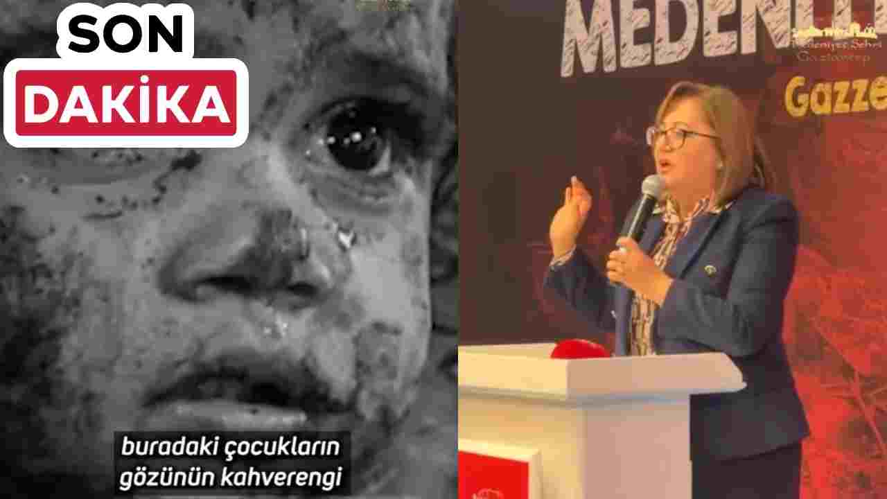 Fatma Şahin İsrail'e Sert Çıktı!