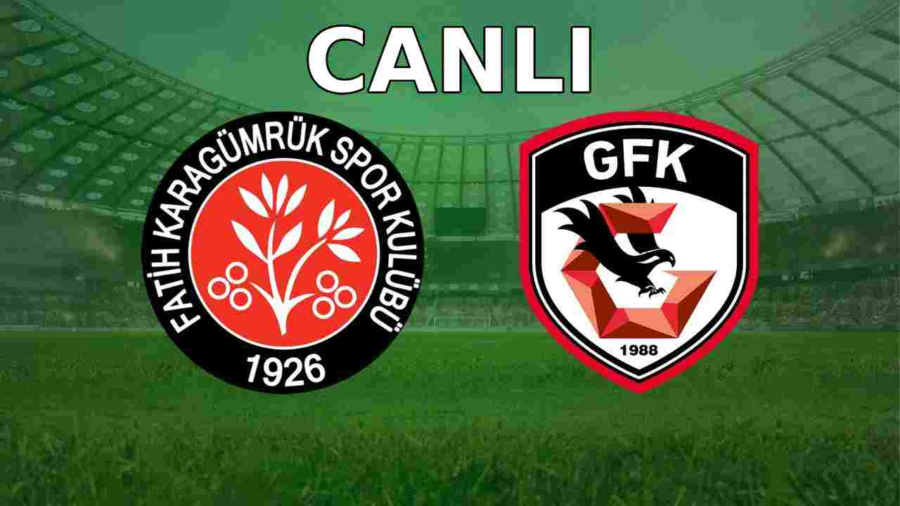 Canlı Maç İzle: Karagümrük 0-2 Gaziantep FK...  GAZİANTEP FK KAZANDI