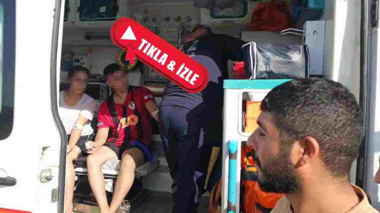 Gaziantep'te 2 genç boğulmaktan son anda kurtarıldı