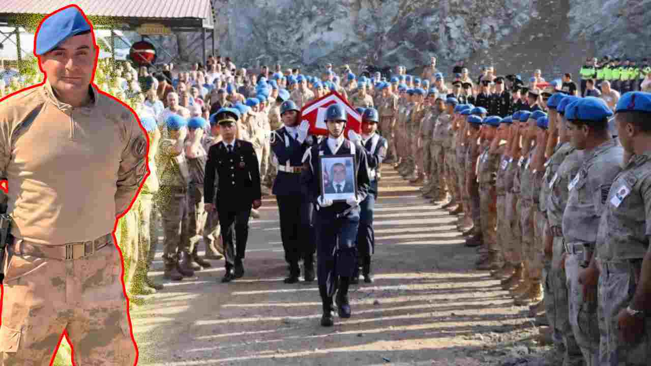 Gaziantep'te Uzman Çavuş Tayyar Bakır'a Hüzünlü Veda! Gözyaşları Sel Oldu