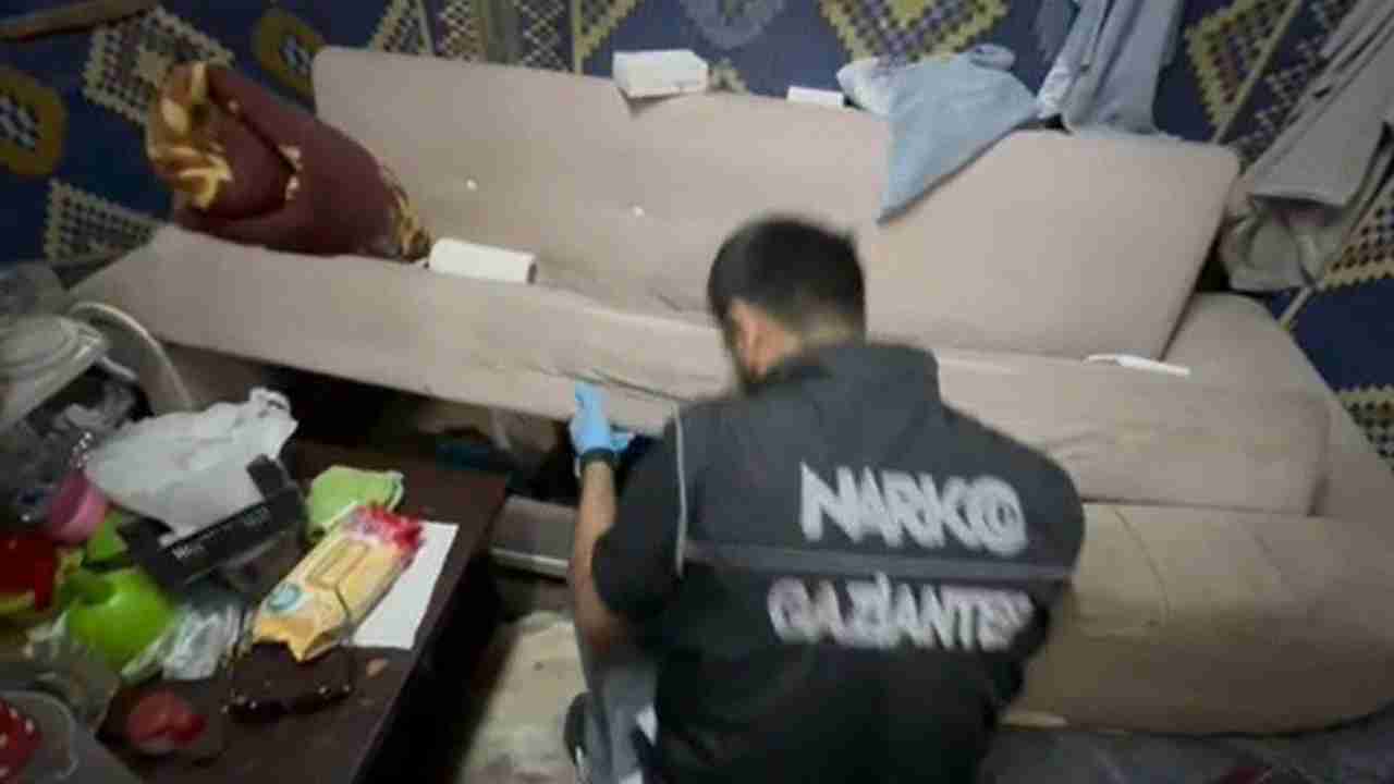 Gaziantep’te 7 kilo metamfetamin ele geçirildi: 1 şahıs tutuklandı