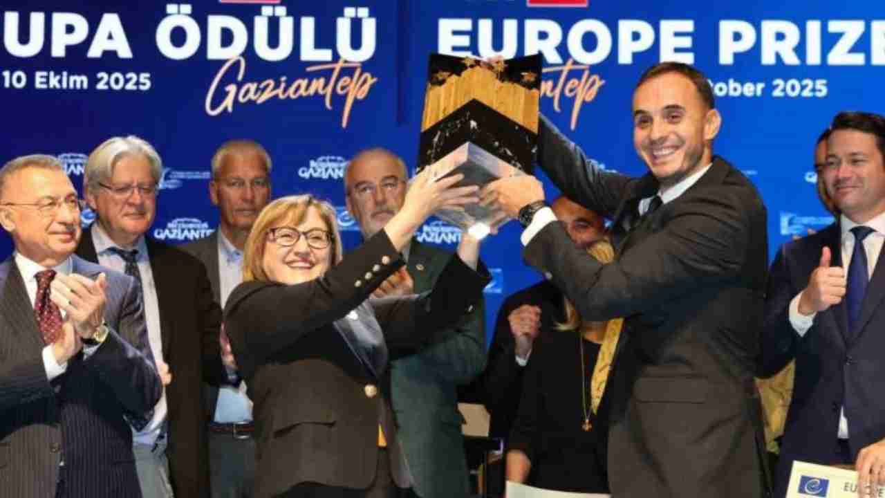 Başkan Şahin’in vizyonu Gaziantep’e Avrupa ödülünü getirdi