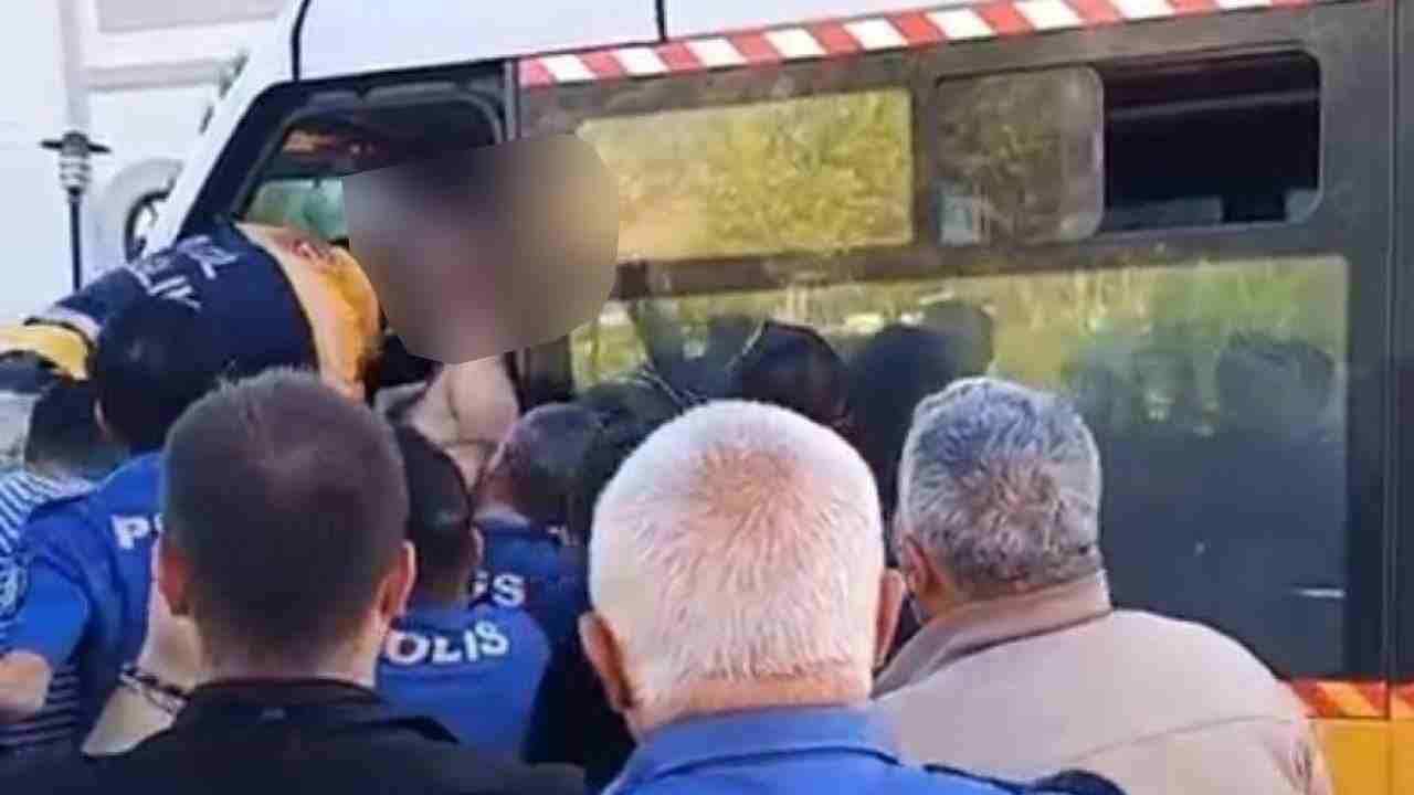 Gaziantep'te Dolmuş Şoföründen Şok İntihar Girişimi