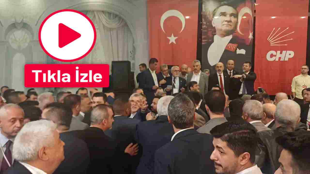 CHP Gaziantep İl Kongresi'nde ŞOK Görüntüler!