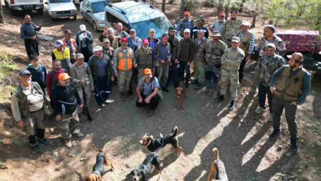 Gaziantep'te Domuz Avı Yapıldı