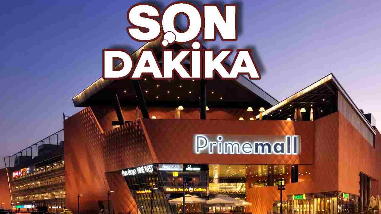 Gaziantep’te Lüks AVM’de Yangın Paniği! Primemall’da Yangın Alarmı Verildi