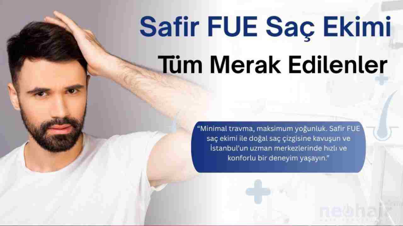 Safir FUE Saç Ekimi: Minimal Hasar, Maksimum Yoğunluk!