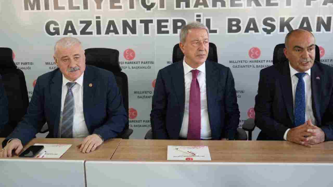 Hulusi Akar Gaziantep'te