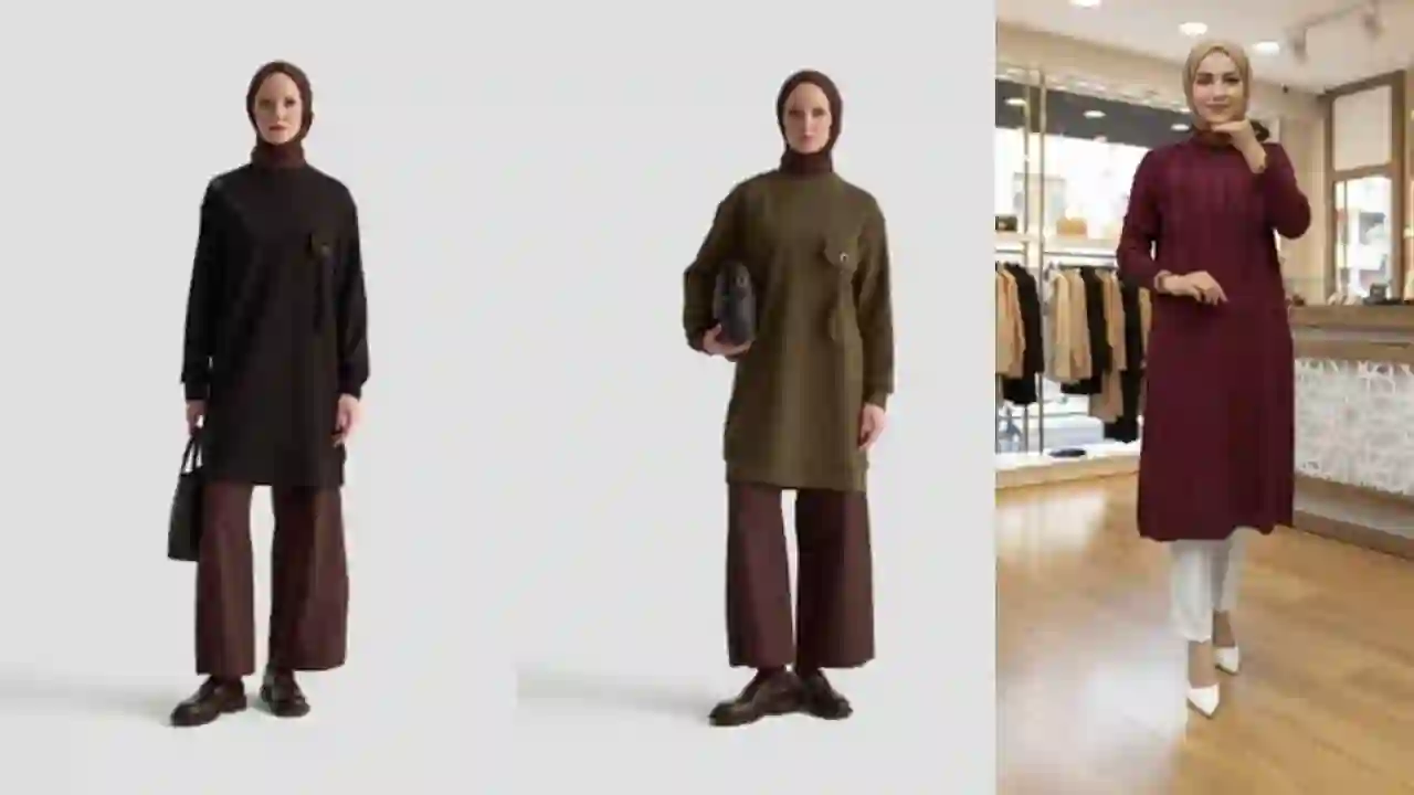 Günlük Şıklığın En Rahat Hali Tesettür Tunik