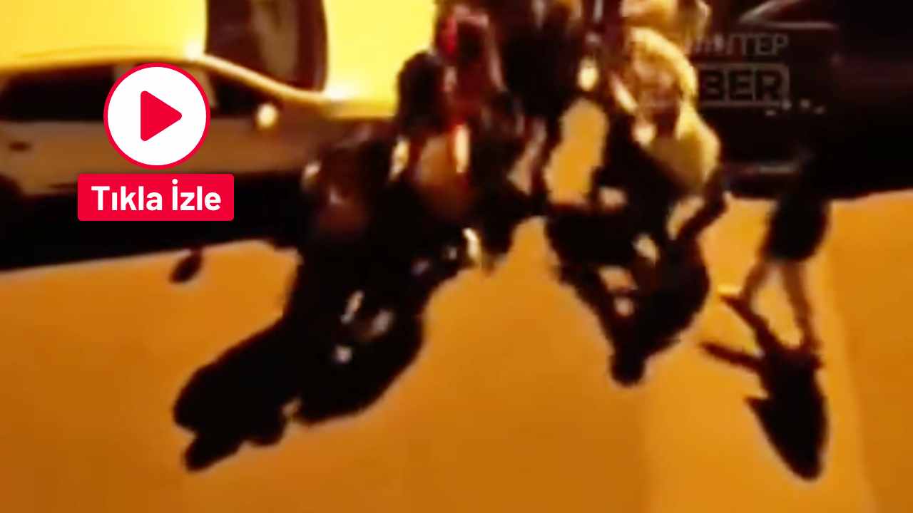 Gaziantep’te Parkta Kız Meselesi Kavgası! Tekme Tokatlar Havada Uçuştu