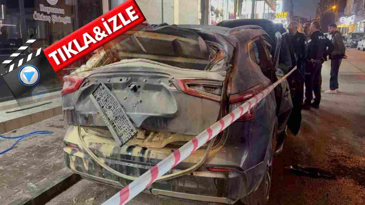 Gaziantep’te Buda Oldu! Otomobilde Mutfak Tüpü Patladı: 1 Yaralı