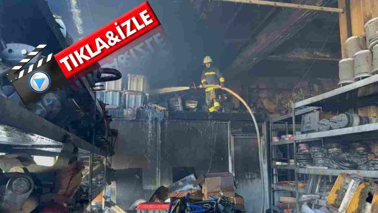 Gaziantep’te İş Yerinde Yangın! Milyonlarca Liralık Zarar