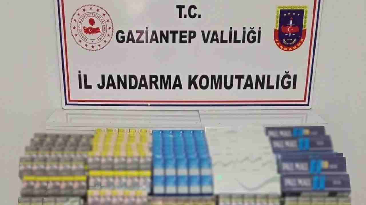 Gaziantep’te kaçakçılık operasyonu